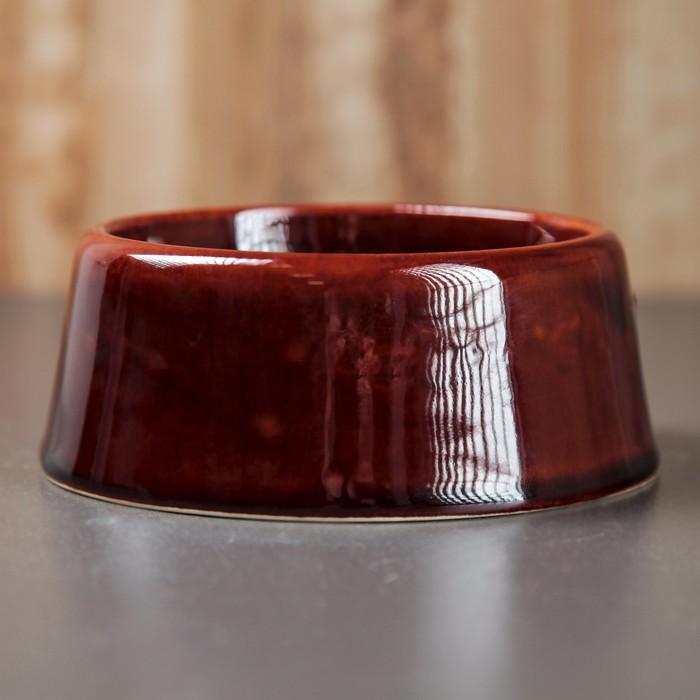 Миска 0,3 л, коричневый