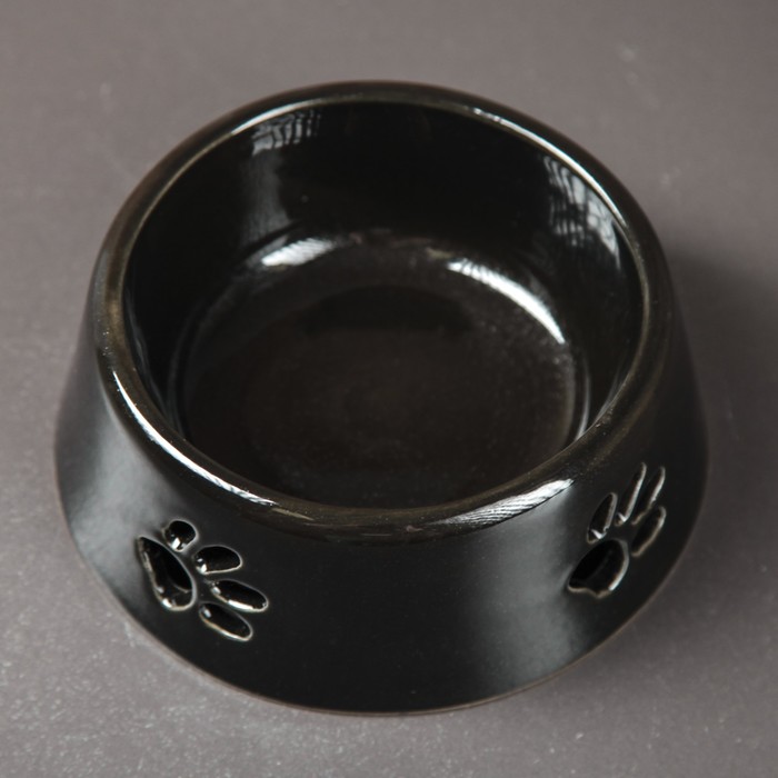 Миска "След" 0,3 л, черный