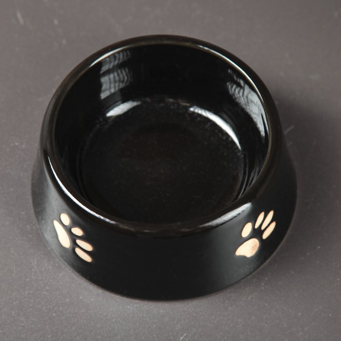 Миска "След" 0,3 л черный