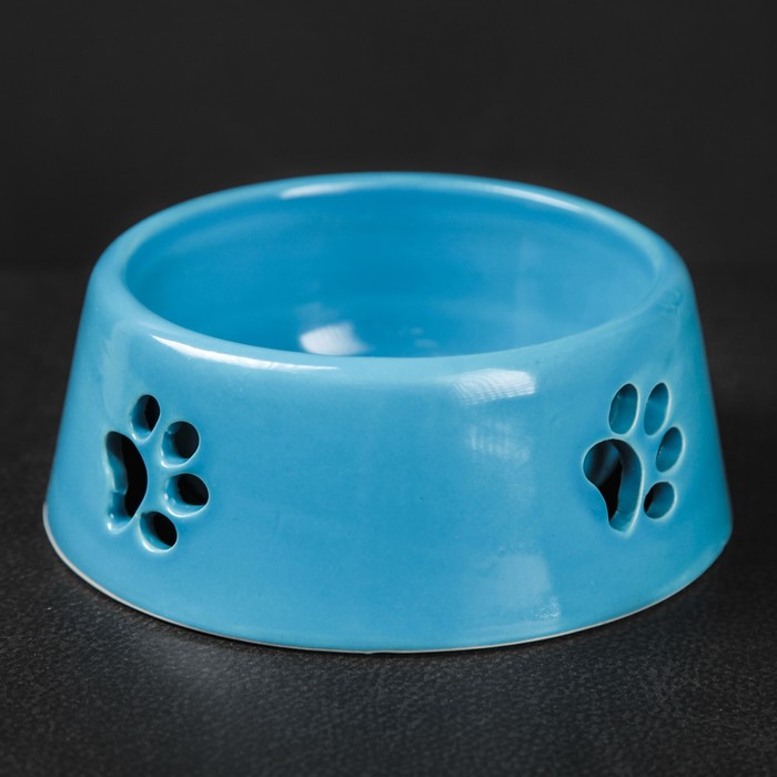 Миска След" 0,3 л, голубой