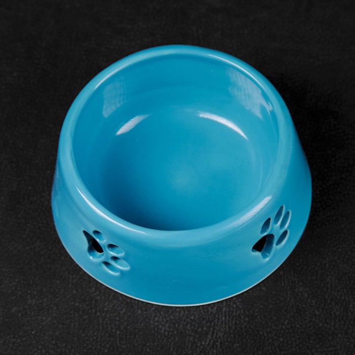 Миска След" 0,3 л, голубой
