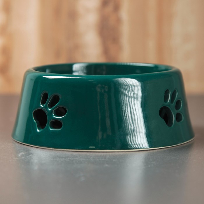 Миска "След" 0,3 л резка, зеленый