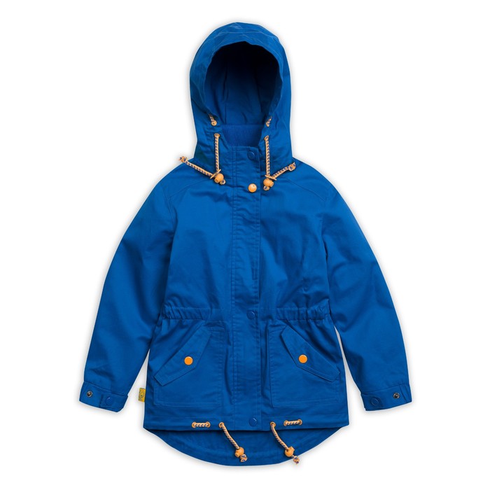 Плащ для девочки, рост 104 см, цвет синий