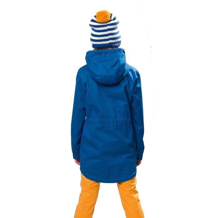 Плащ для девочки, рост 122 см, цвет синий