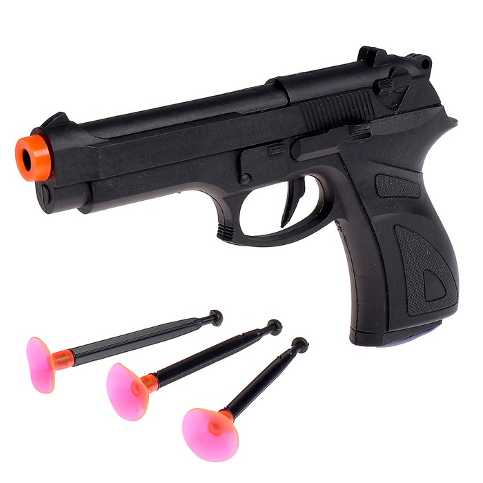 Пистолет "Крутые пушки", 3 присоски