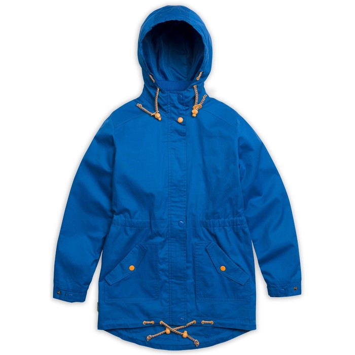 Плащ для девочки, рост 164 см, цвет синий