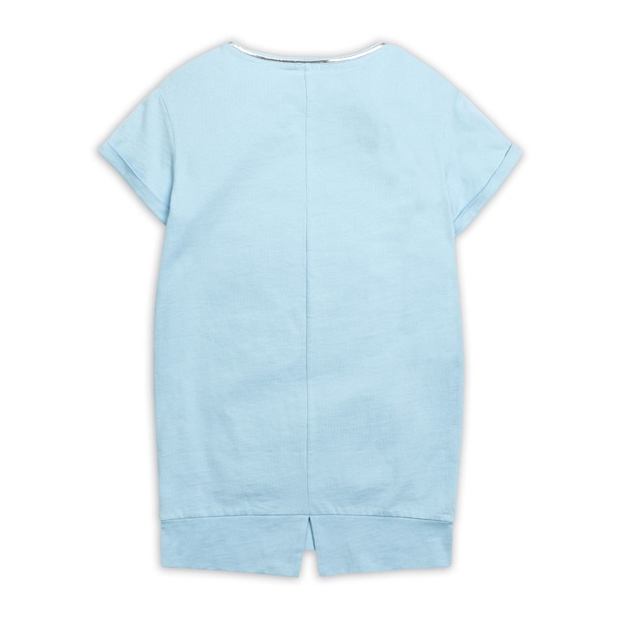 Комплект для девочки (туника, штаны), рост 146 см, цвет голубой