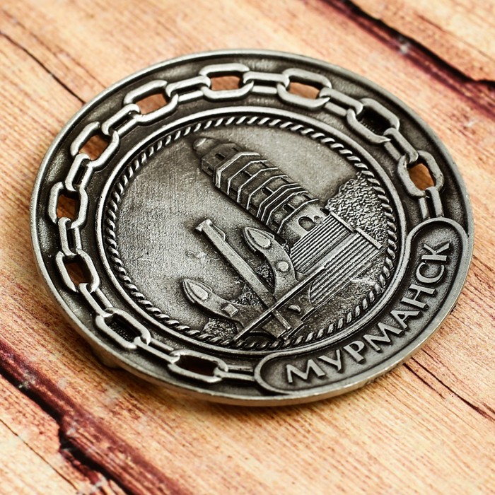 Магнит-тарелочка «Мурманск»