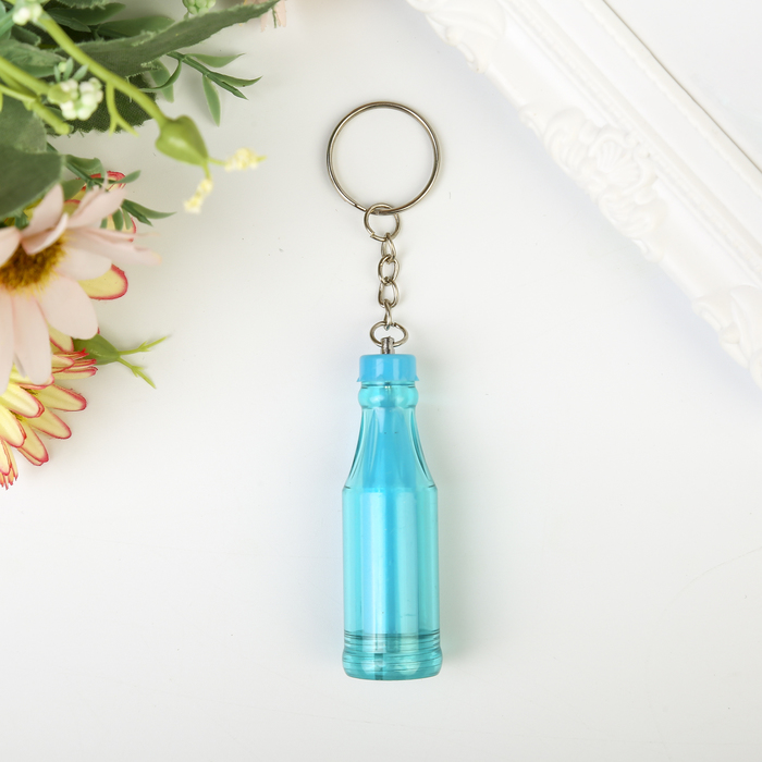 Ручка пластик на кольце "Бутыль" выдвигается МИКС 6,5х1,8х1,8 см