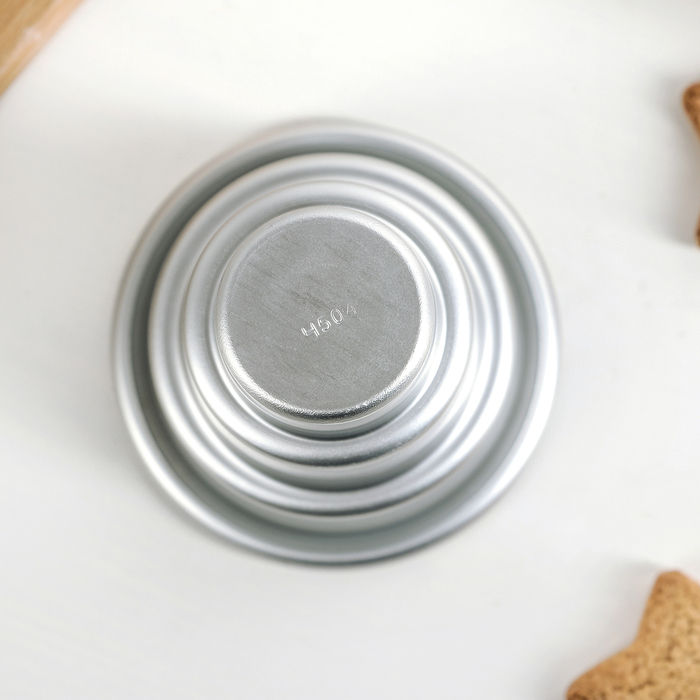 Форма для выпечки мини кексов и тортов 7х7х8 см