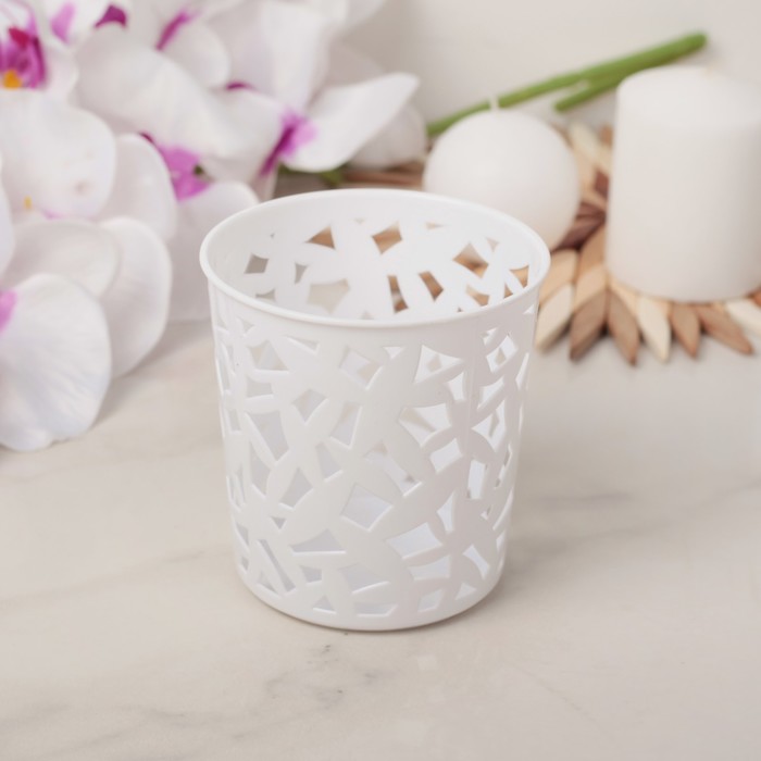 Корзина для хранения 10х10х10 см "Геометрия", цвет МИКС