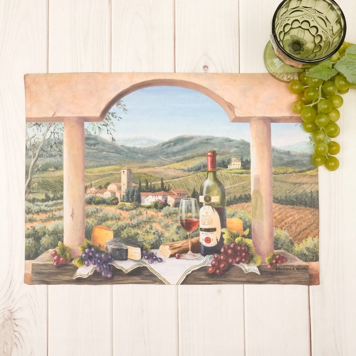 Салфетка на стол "Италия" 30 х 42 см, полиэстер