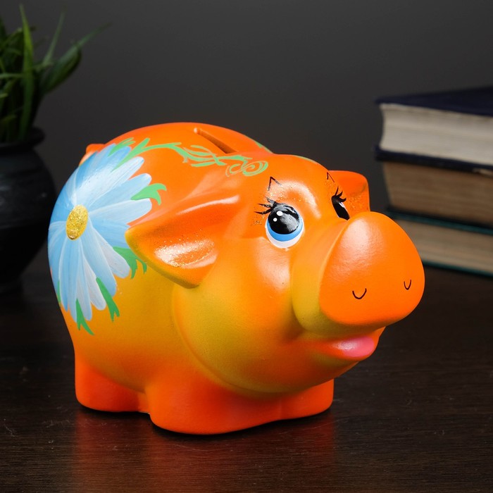 Копилка "Свинка Дуся" 19 см