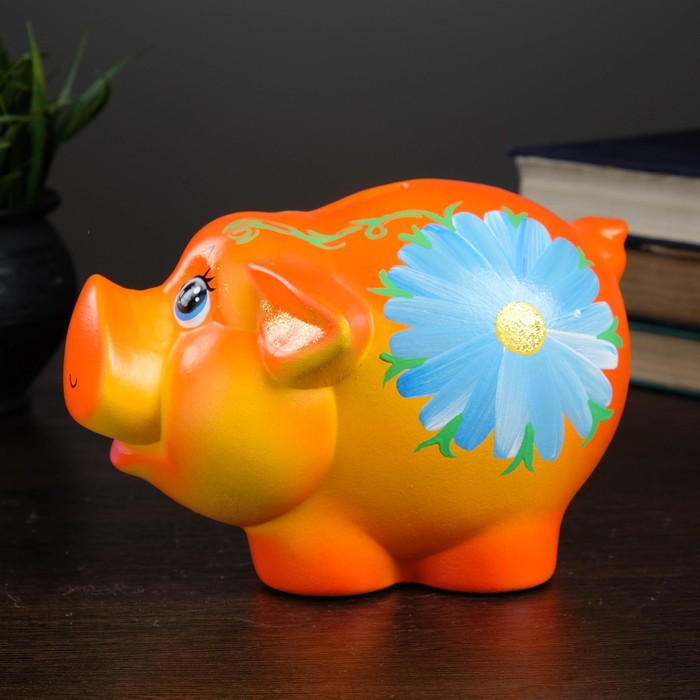 Копилка "Свинка Дуся" 19 см