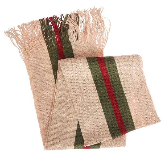 Подарочный набор: "С 23 Февраля": тёплый шарф и ручка