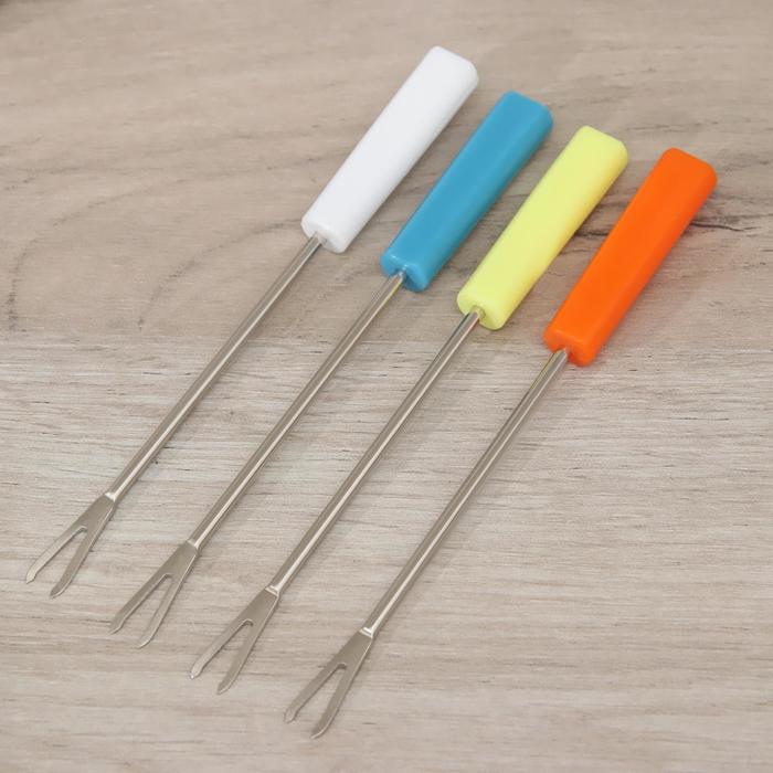 Набор для фондю "Эстет", 5 предметов, 4 шпажки