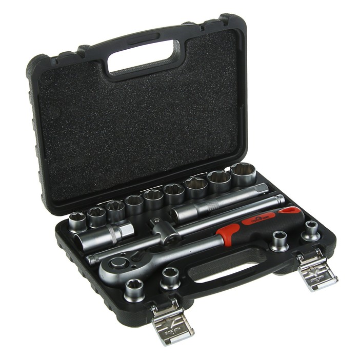 Набор инструмента "СЕРВИС КЛЮЧ", 1/2, 17 предметов