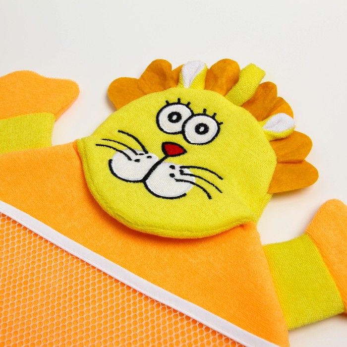 Сетка для хранения игрушек в ванной «Лев»