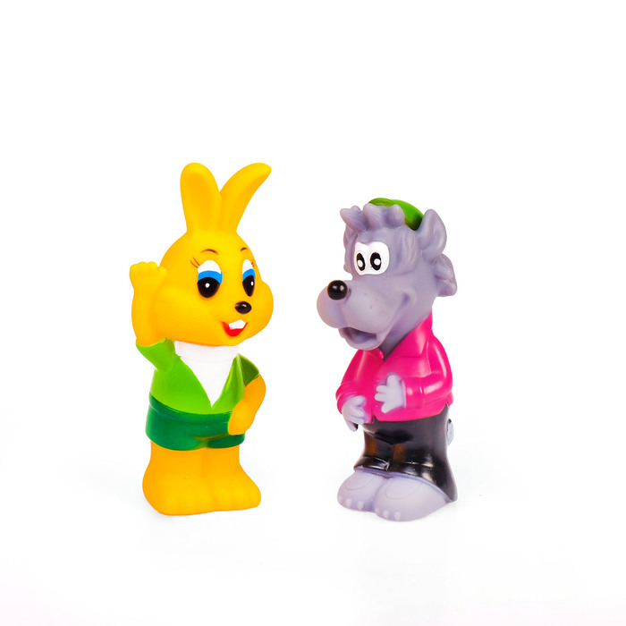 Набор для купания "Волк и Заяц"