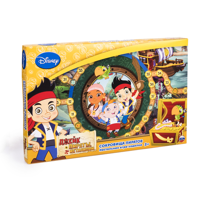 Настольная игра-ходилка "Джейк и пираты Неатландии"