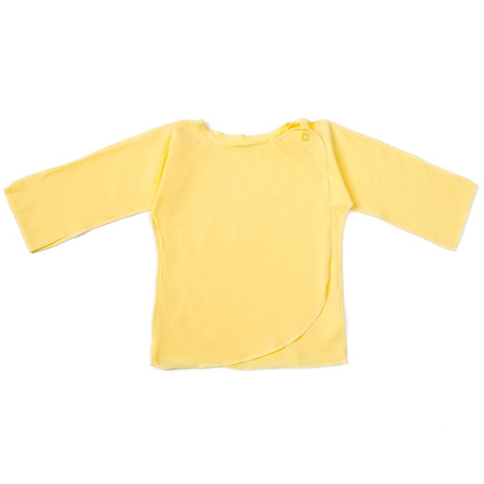 Распашонка детская, рост 68 см, цвет жёлтый E011003K68_М