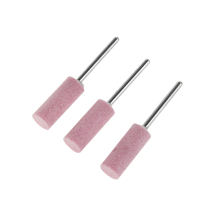 Шарошка абразивная MATRIX, хвостовик 3 мм, цилиндр удлиненный 10х25 мм, 3 шт.