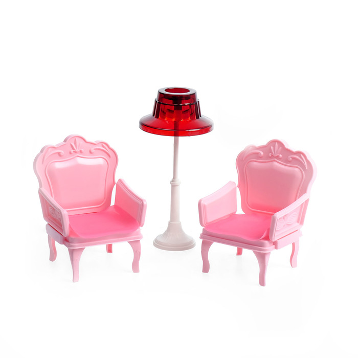 Кресла с торшером для куклы