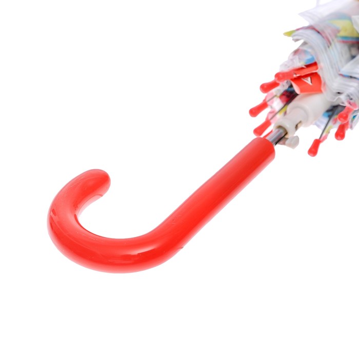 Зонт автоматический "Тачки. Молния Маккуин", R=41,5см, прозрачный