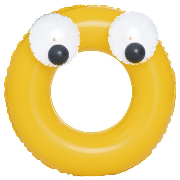 Круг надувной "Глазастики", 61см, от 3-6 лет МИКС (36114)