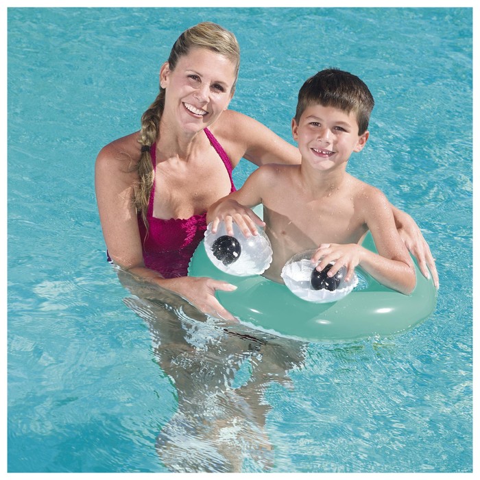 Круг надувной "Глазастики", 61см, от 3-6 лет МИКС (36114)