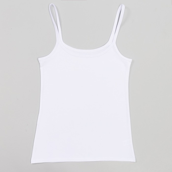 Майка женская 005м цвет белый, р-р 44