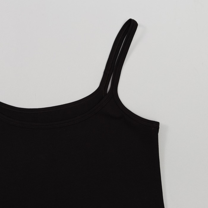 Майка женская 005м цвет чёрный, р-р 44