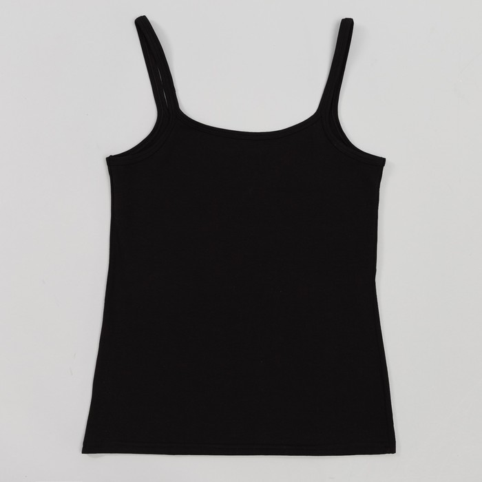 Майка женская 005м цвет чёрный, р-р 44