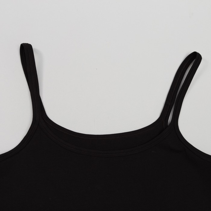 Майка женская 005м цвет чёрный, р-р 50