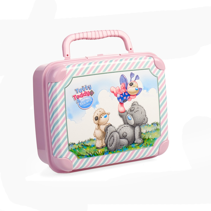 Контейнер универсальный с ручкой и аппликацией "ME TO YOU", розовый, МИКС