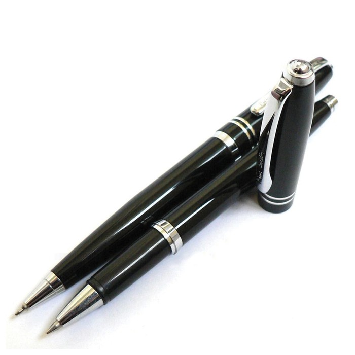 Набор пишущих принадл. PIERRE CARDIN шарик.ручка+ручка-роллер, черн корп. алюминий 142466