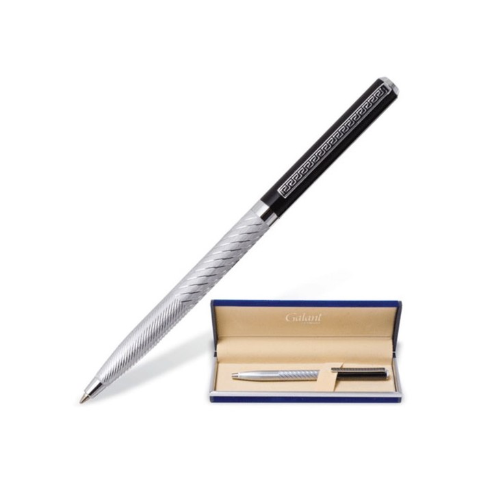 Ручка шариковая подарочная GALANT "Landsberg", с хромир.деталями, стержень синий 141013