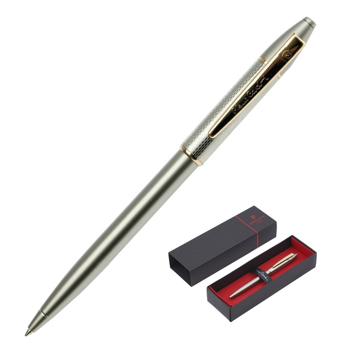 Ручка шариковая PIERRE CARDIN GAMME PC0803BP, латунь, золото, стержень синий 142446