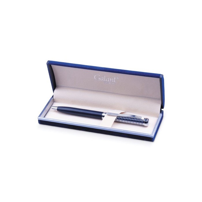 Ручка шариковая подарочная GALANT "Empire Blue", с хромир.деталями, стержень синий 140961