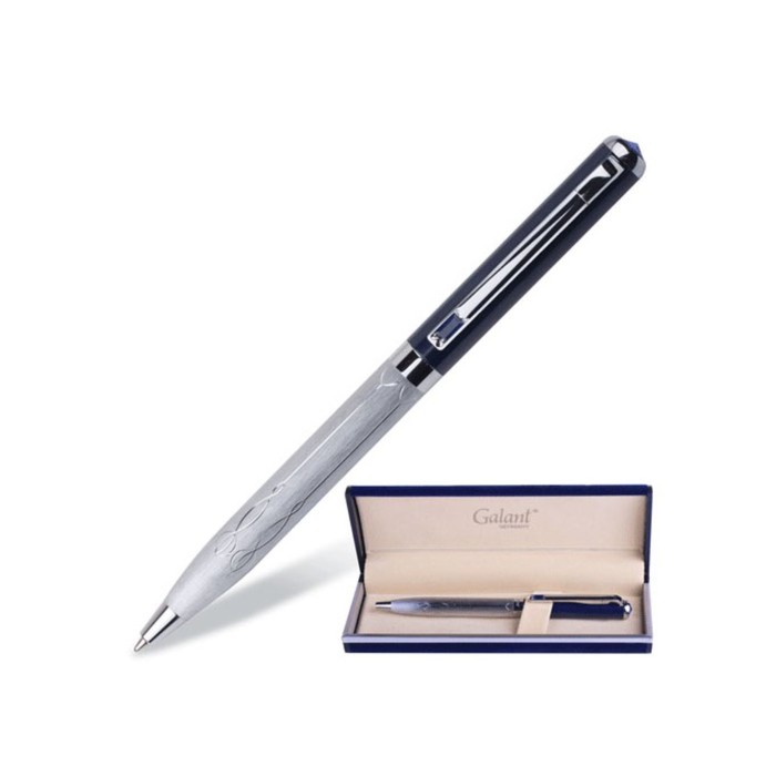 Ручка шариковая подарочная GALANT "LasVegas", с хромир.деталями, стержень синий 141354
