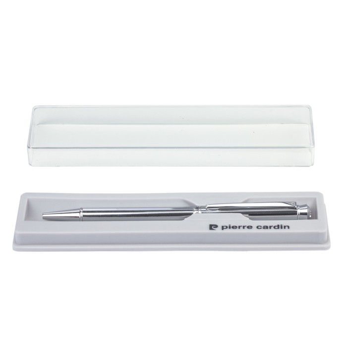 Ручка шариковая PIERRE CARDIN CRYSTAL PC0708BP, латунь, хром, стержень синий 142460