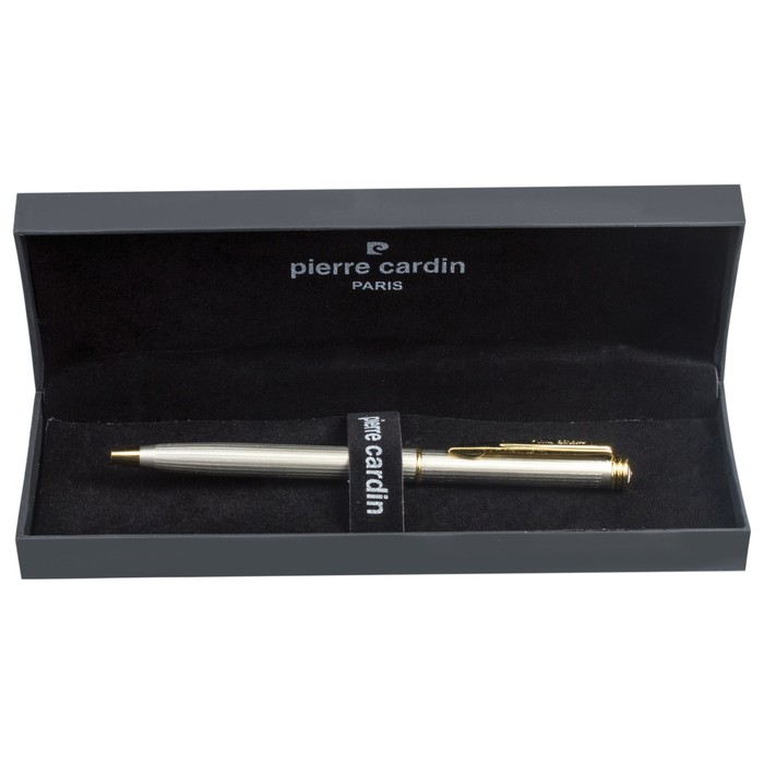 Ручка шариковая PIERRE CARDIN "Gamme" PC0802BP, латунь, золото, стержень синий 142445