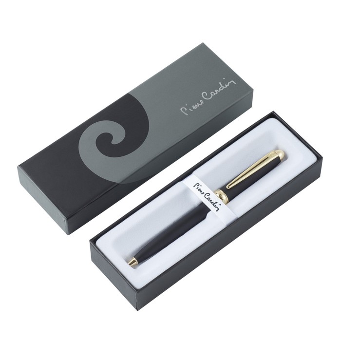 Ручка шариковая PIERRE CARDIN ECO PC4114BP, латунь, лак, золото, стержень синий 142440