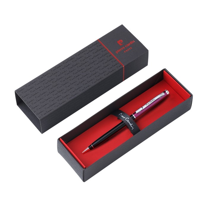 Ручка шариковая PIERRE CARDIN GAMME PC0893BP, алюминий, хром, стержень синий 142457