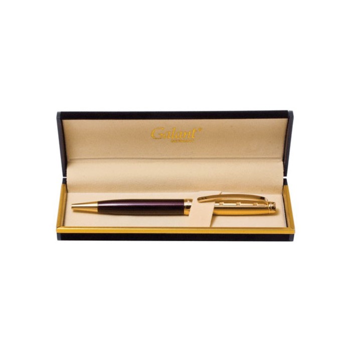 Ручка шариковая подарочная GALANT "Bremen", с золот.деталями, стержень синий 141010