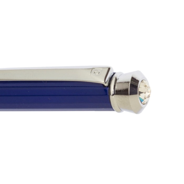 Ручка шариковая PIERRE CARDIN CRYSTAL PC0707BP, латунь, хром, стержень синий 142459