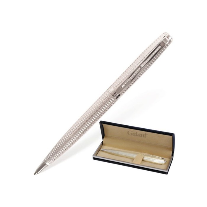 Ручка шариковая подарочная GALANT "Royal Platinum", с хром.деталями, стержень синий 140962