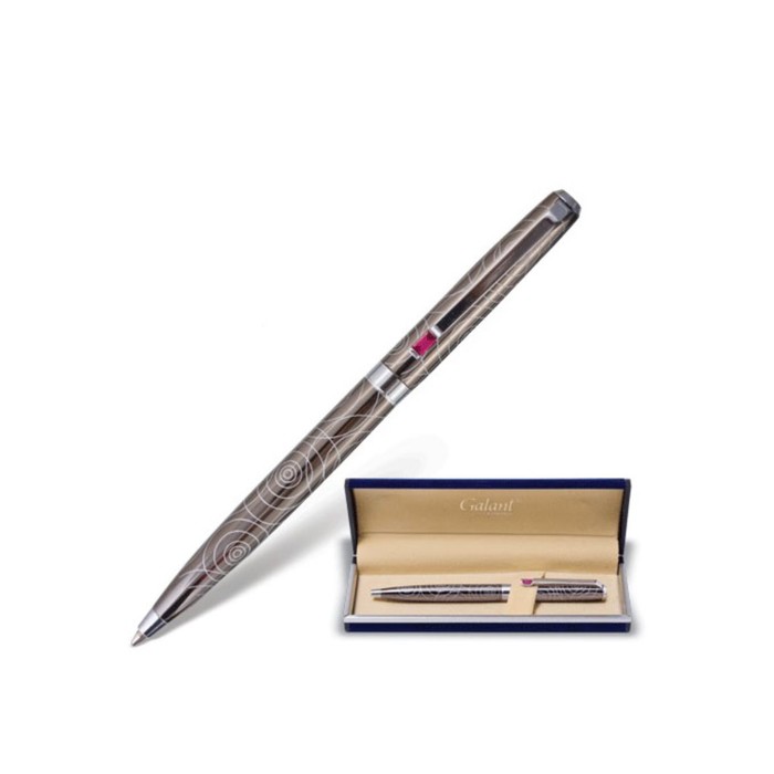 Ручка шариковая подарочная GALANT "Kawasaki", с хромир.деталями, стержень синий 141361