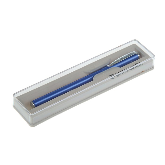 Ручка шариковая Pierre Cardin Actuel, алюминий, хром, стержень синий (PC0706BP)