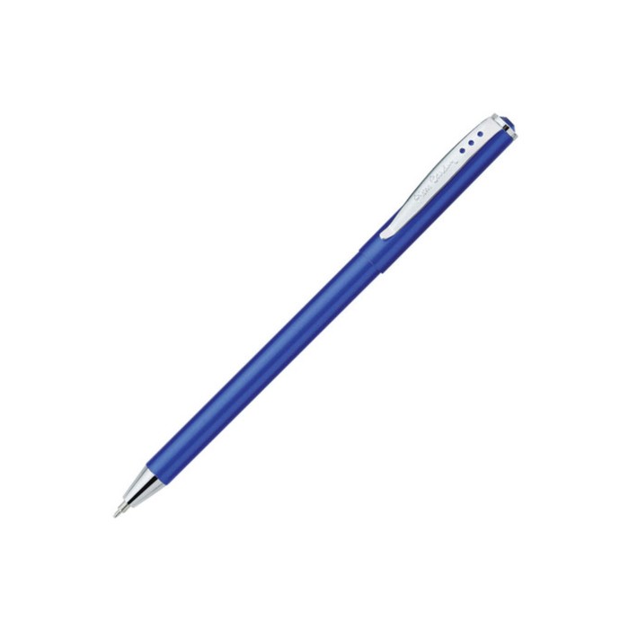 Ручка шариковая Pierre Cardin Actuel, алюминий, хром, стержень синий (PC0706BP)